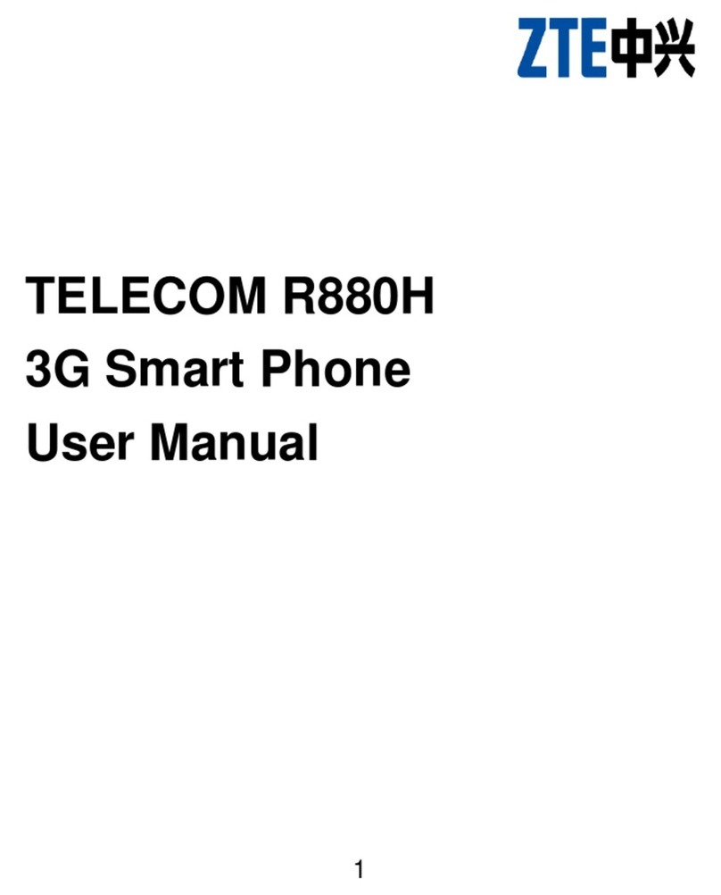 Zte Telecom R880H user manual