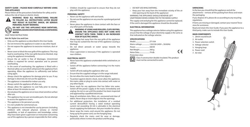 Tesco ST1104 user guide