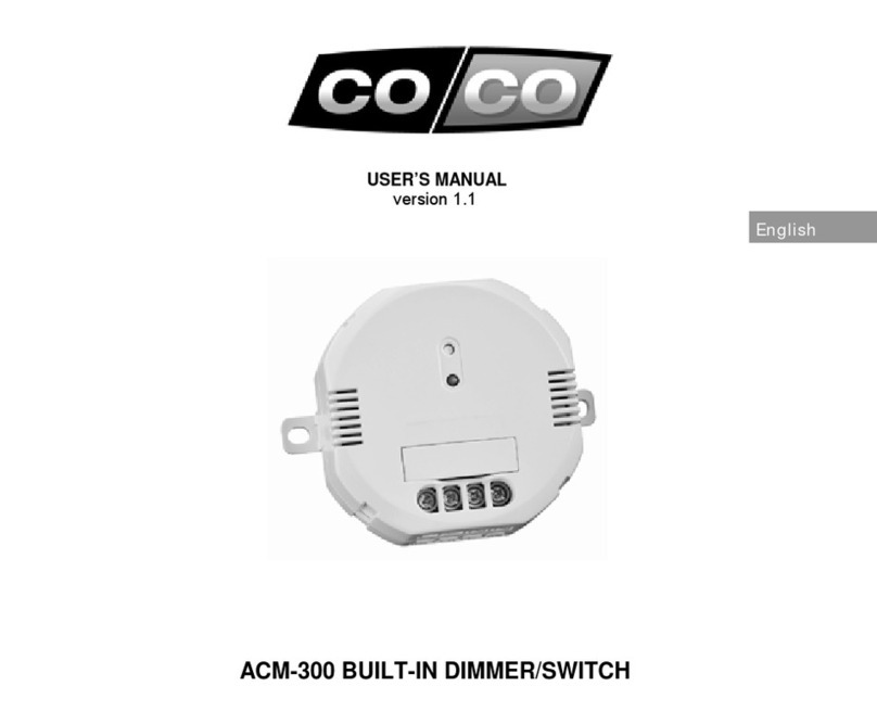CoCo ACM-300 User manual