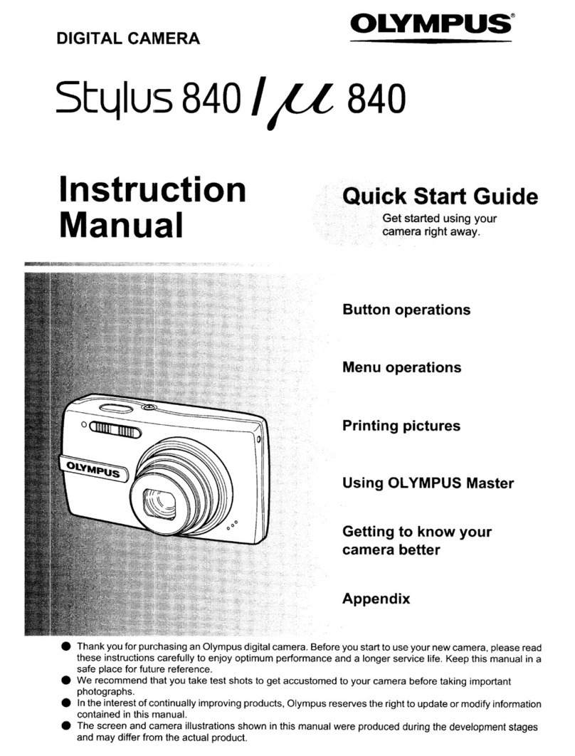 Olympus Stylus 840 User manual