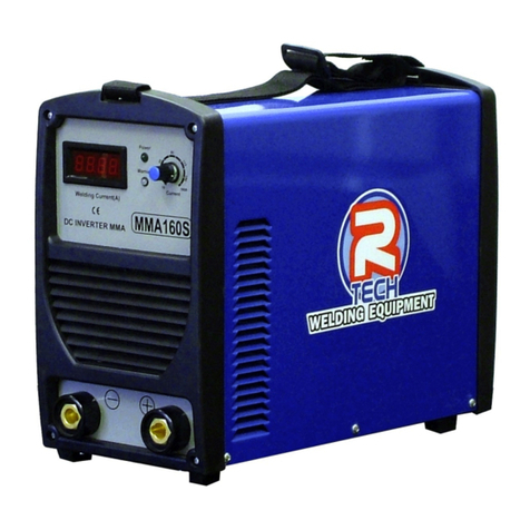 Rtech MMA 160S User manual Rtech MMA 160S User manual