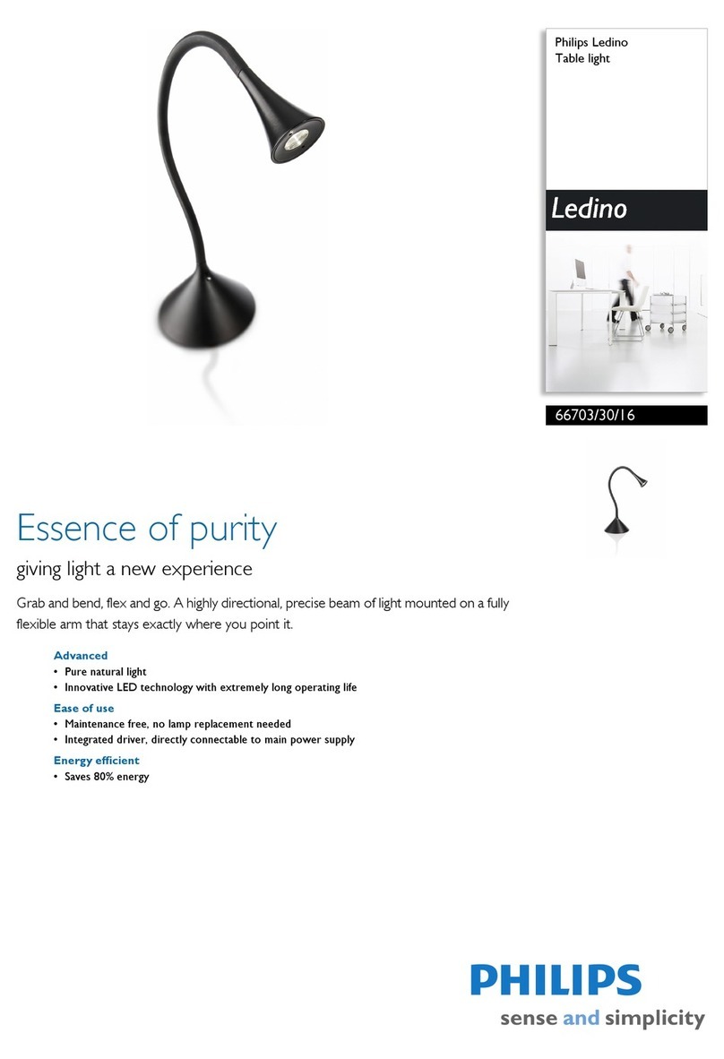 Philips Ledino 66703/30/16 Specifications