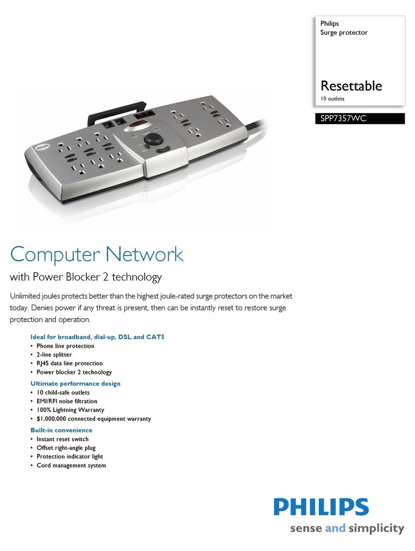 Philips SPP7357WC User manual Philips SPP7357WC User manual