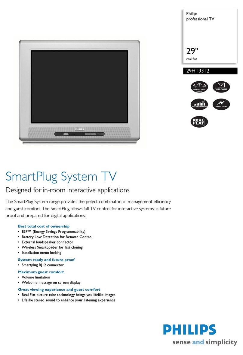 Philips 29HT3312 Specifications