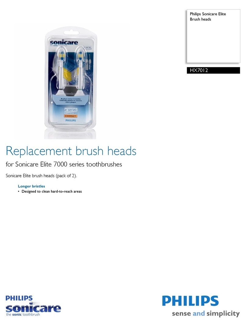 Philips Sonicare HX7012 Specifications