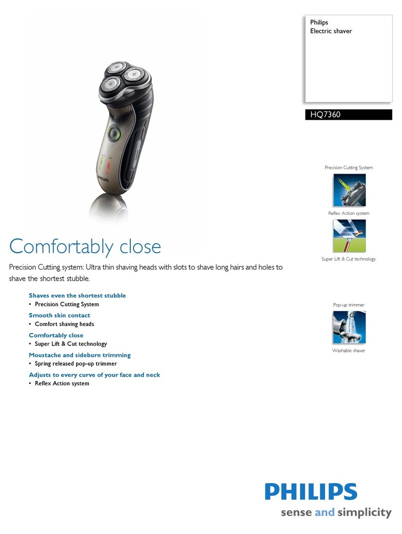 Philips HQ7360 User manual