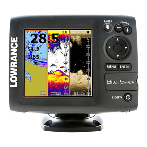 Lowrance Elite-5 DSI Operation manual