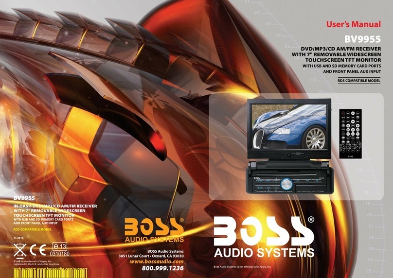 Boss Audio Systems BV9955 user manual