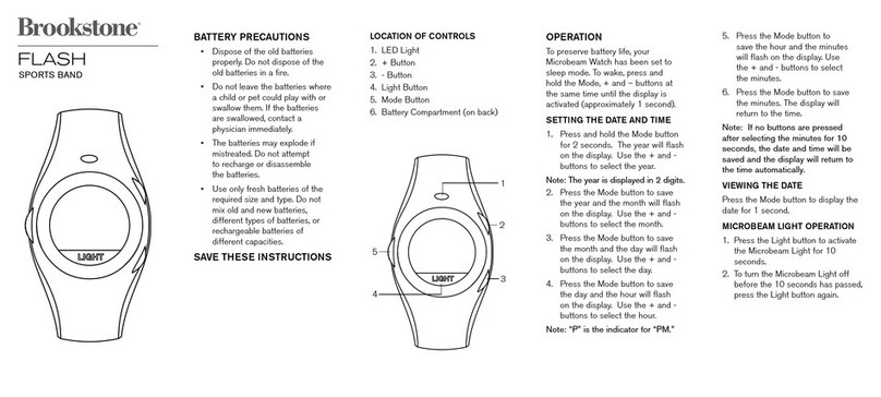 Brookstone FLASH owner's manual