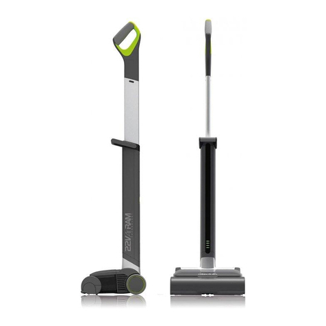 Gtech AirRAM AR05 operating manual