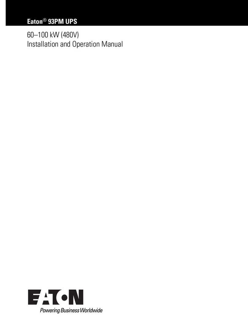 Eaton 93PM IBC-L Installation and operation manual