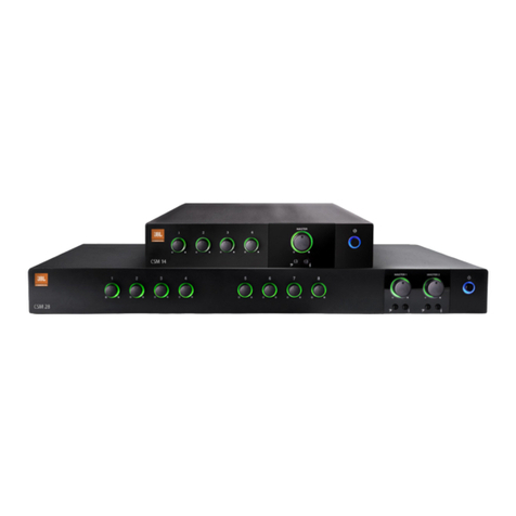 JBL CSM 28 Operation manual