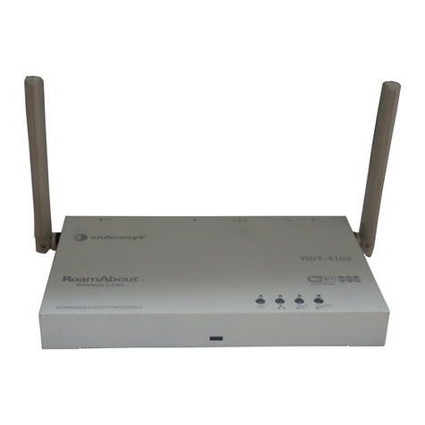 Enterasys RoamAbout RBT-4102 Configuration guide