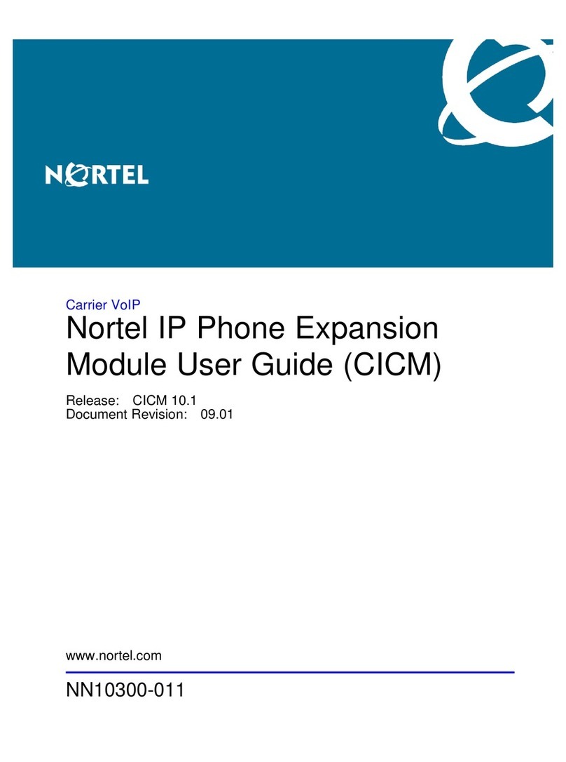 Nortel NN10300-011 user guide