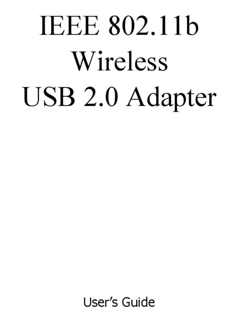 Kobian IEEE 802.11b Wireless USB 2.0 Adapter user guide