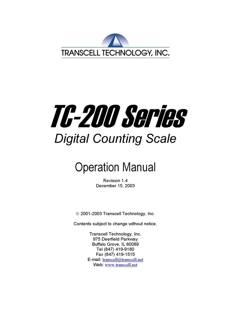 Transcell Technology TC-200-6 User manual