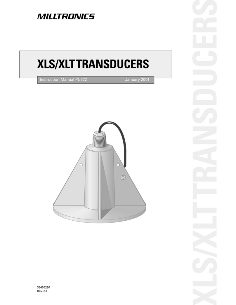 Milltronics XLS Series User manual