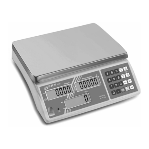 KERN CXB-SH-e-0913 User manual