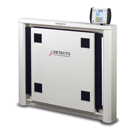 Detecto 7550 User manual