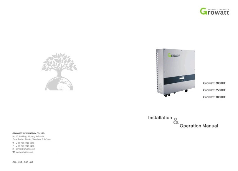 Growatt 2000HF User manual