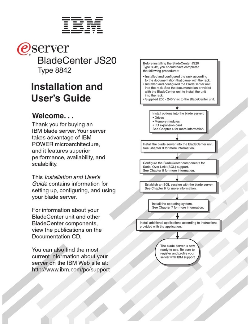 IBM BladeCenter JS20 User manual