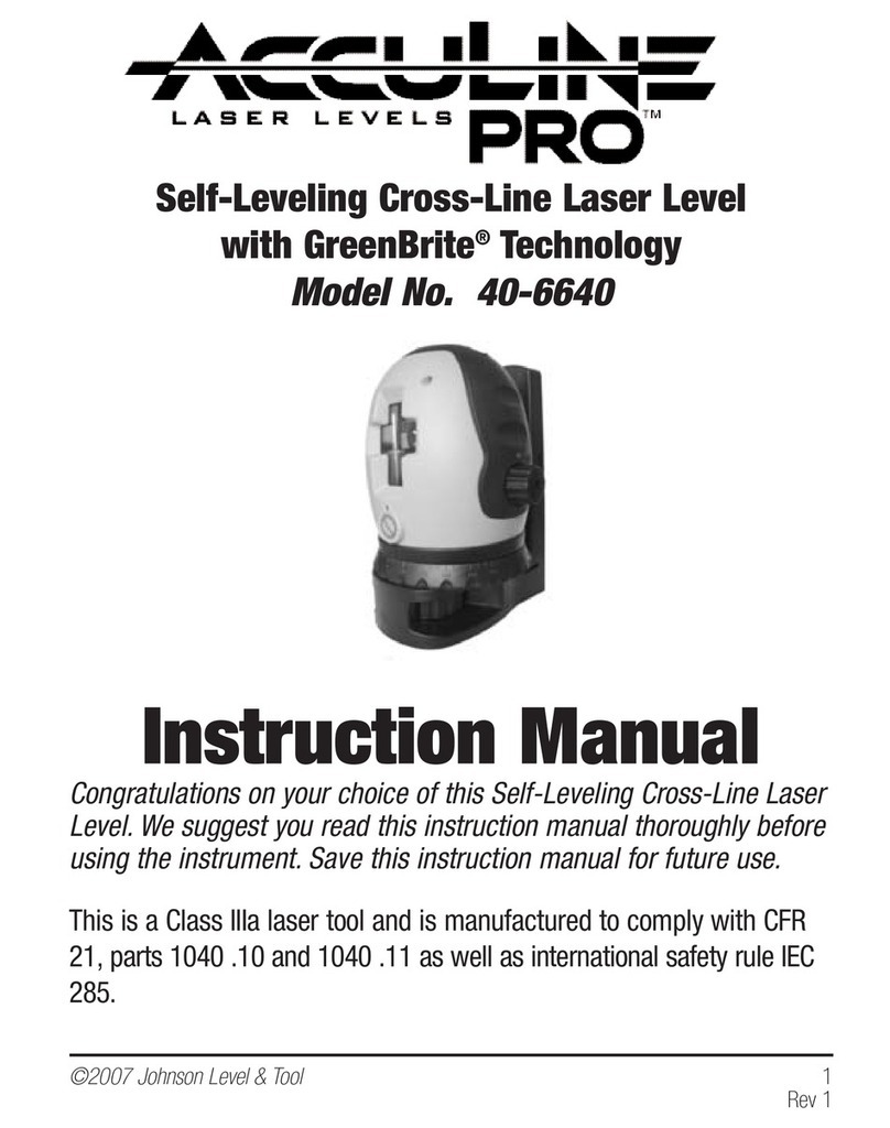 AccuLine 40-6640 instruction manual