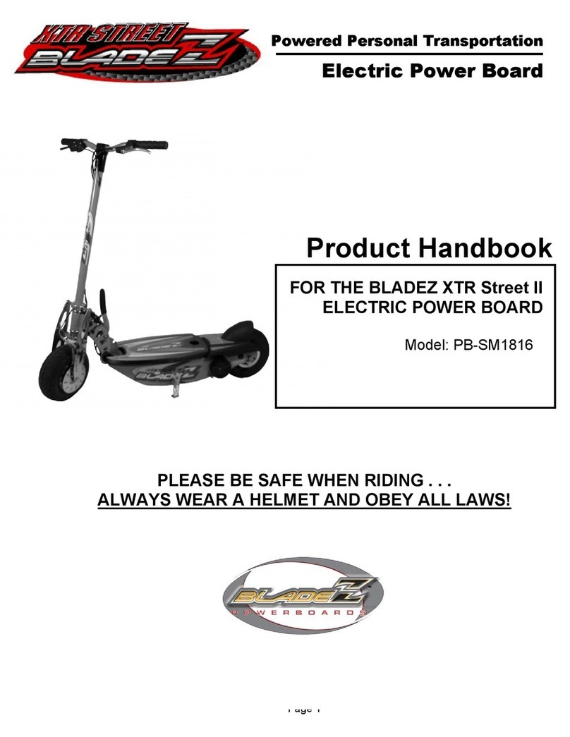 BLADEZ PB-SM1816 User manual