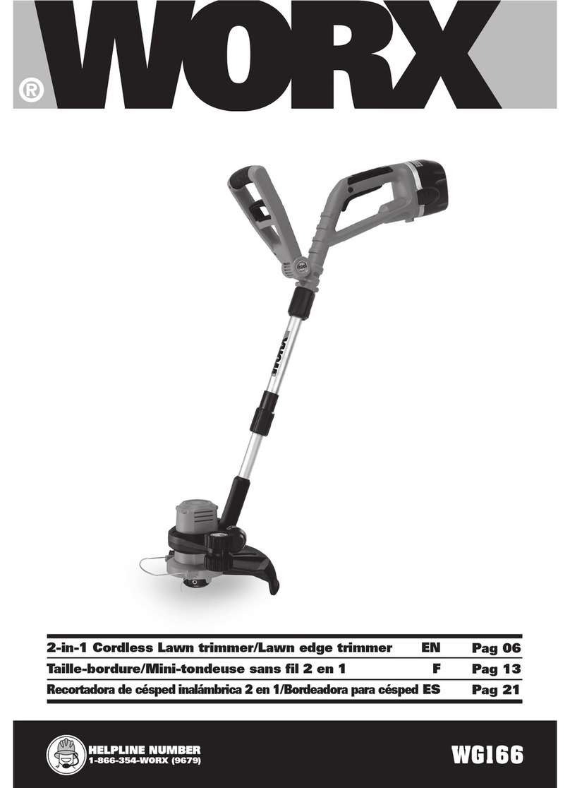 Worx WG166 Instructions for use