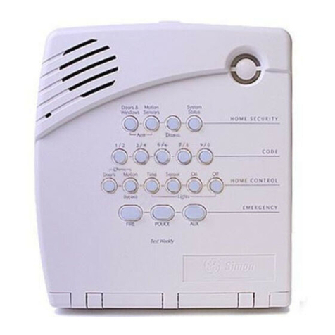 GE Security Simon 60-875 User manual