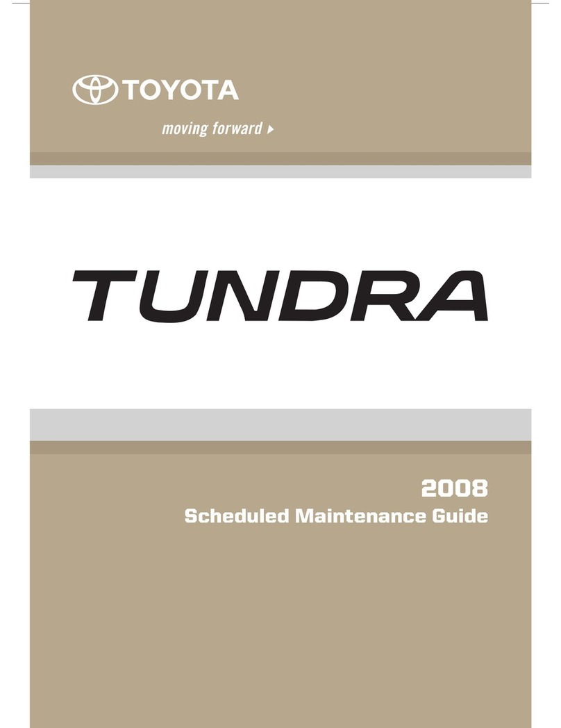 Toyota TUNDRA 2008 Maintenance Guide