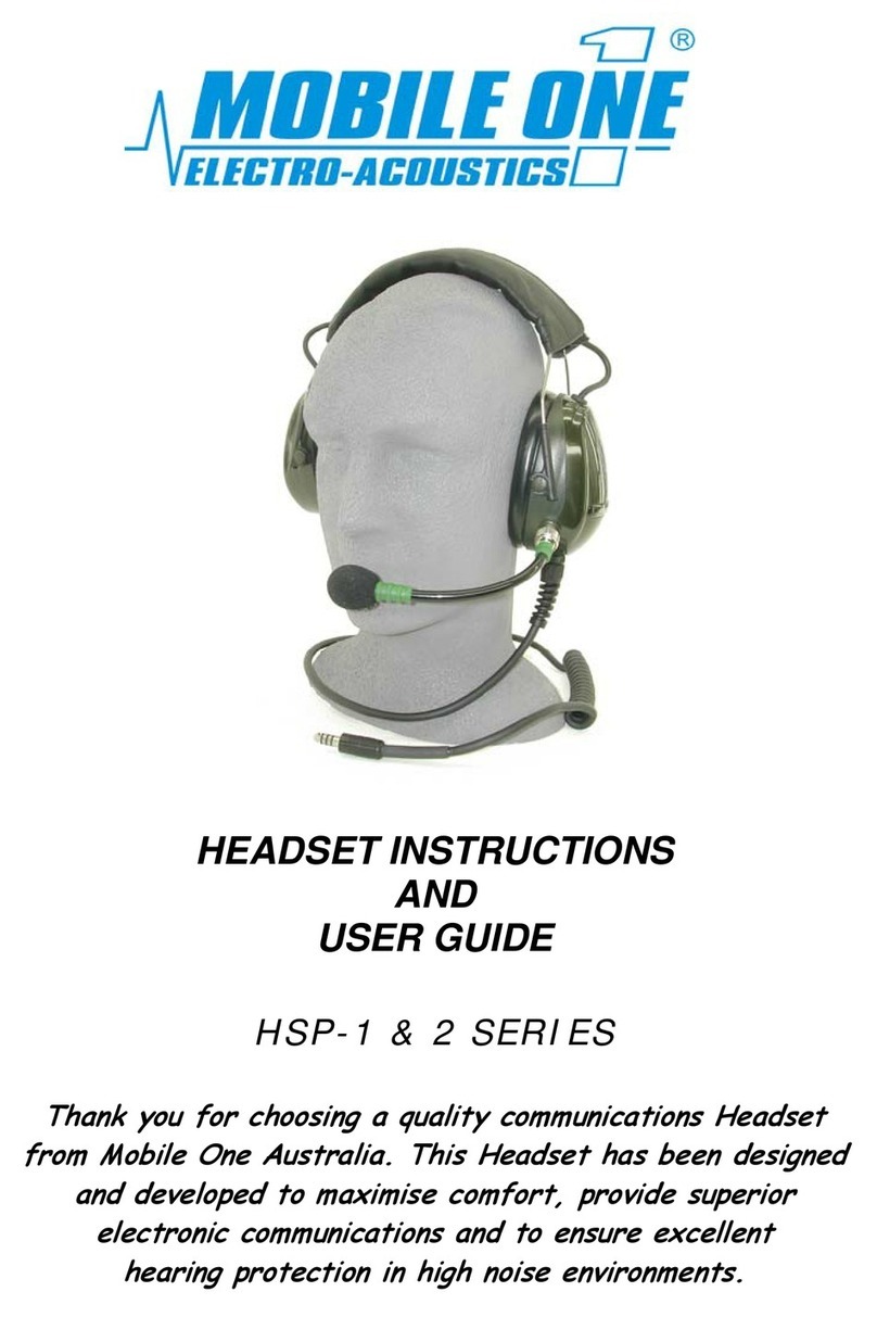 Mobile One HSP-1 Series Instruction Manual