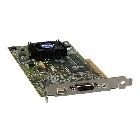 Matrox RT.X100 Xtreme User manual
