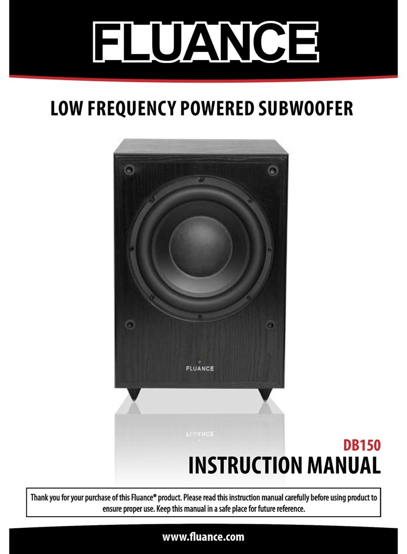 Fluance DB-150 instruction manual
