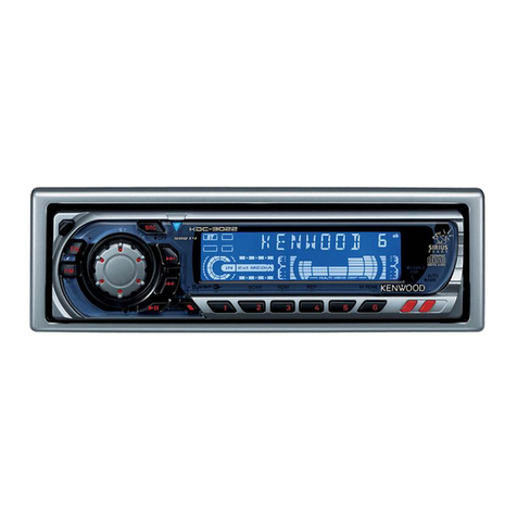 Kenwood KDC-X569 instruction manual