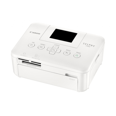 Canon Selphy CP800 User manual