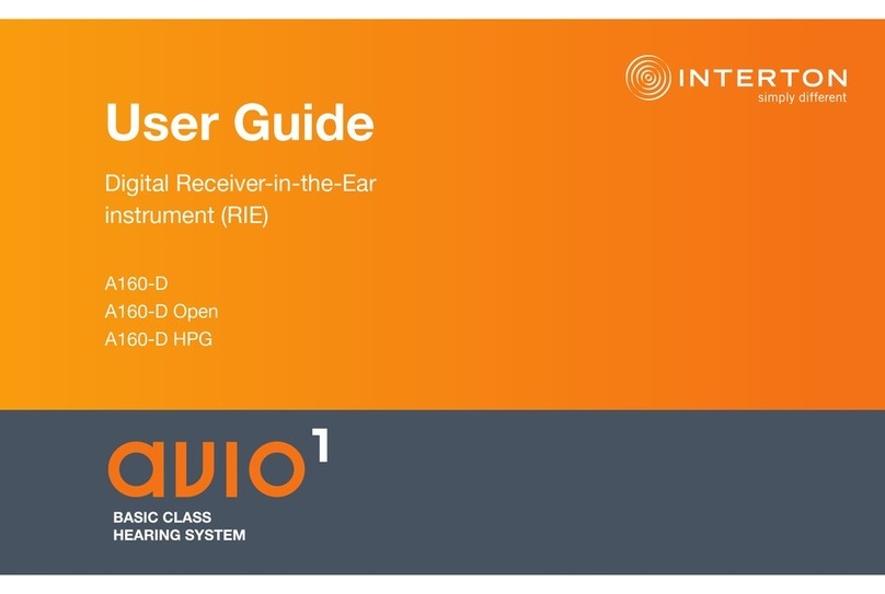 Interton A160-D user guide
