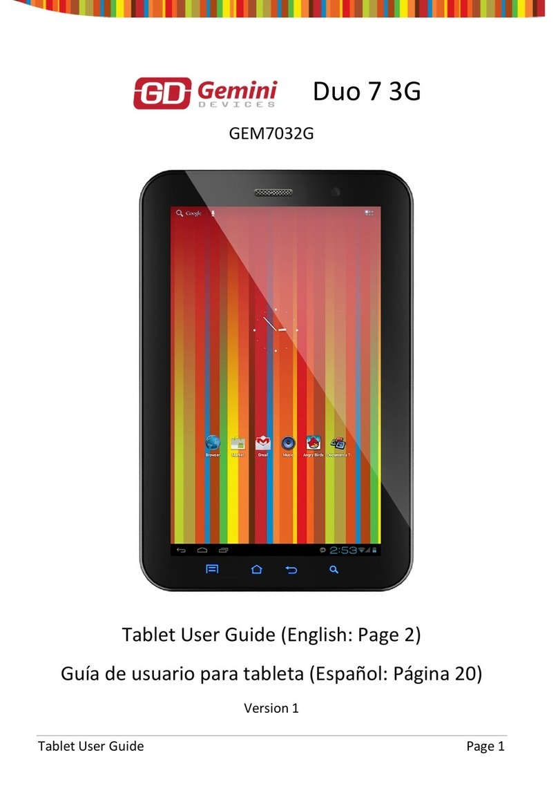 Gemini GEM7032G user guide
