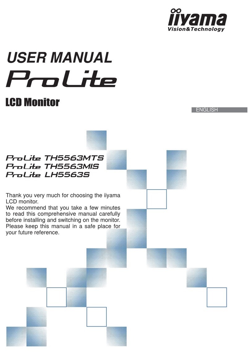 Iiyama ProLite TH5563MIS User manual