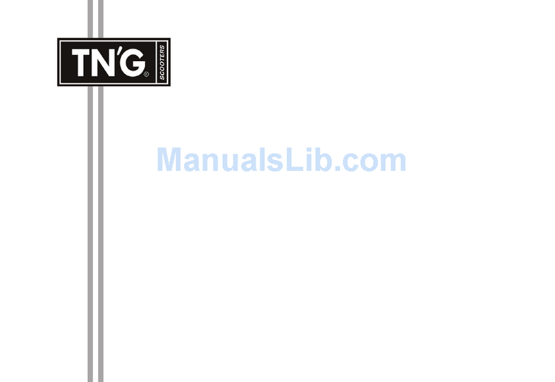 TNG TN'G DR150cc User manual