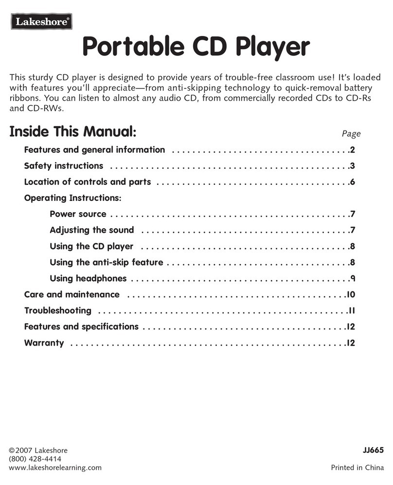 Lake Shore JJ665 User manual