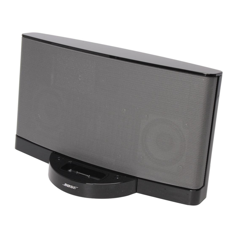 Bose SoundDock Series II User manual