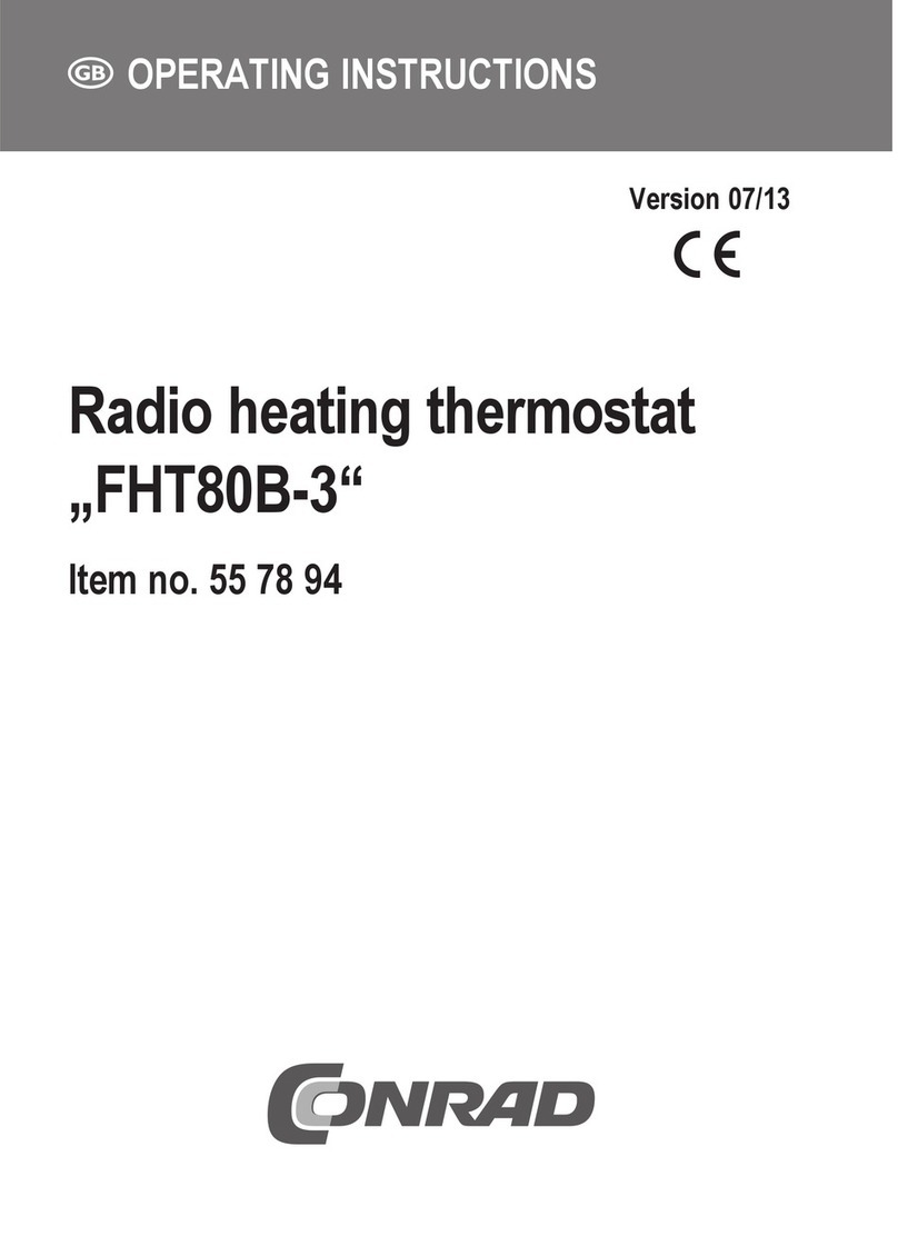 Conrad FHT80B-3 User manual