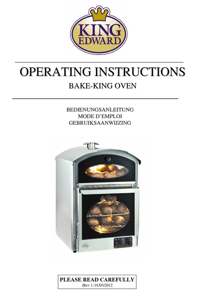 King Edward BAKE-KING operating instructions