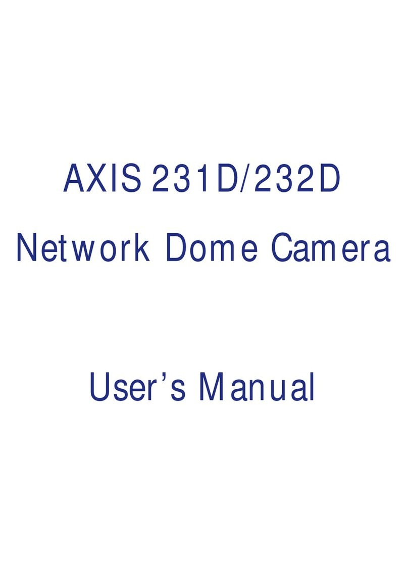 Axis 231D User manual