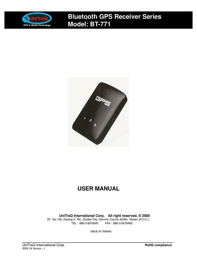 UniTraQ BT-771 user manual