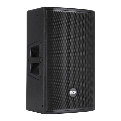 RCF NX M10-A User manual
