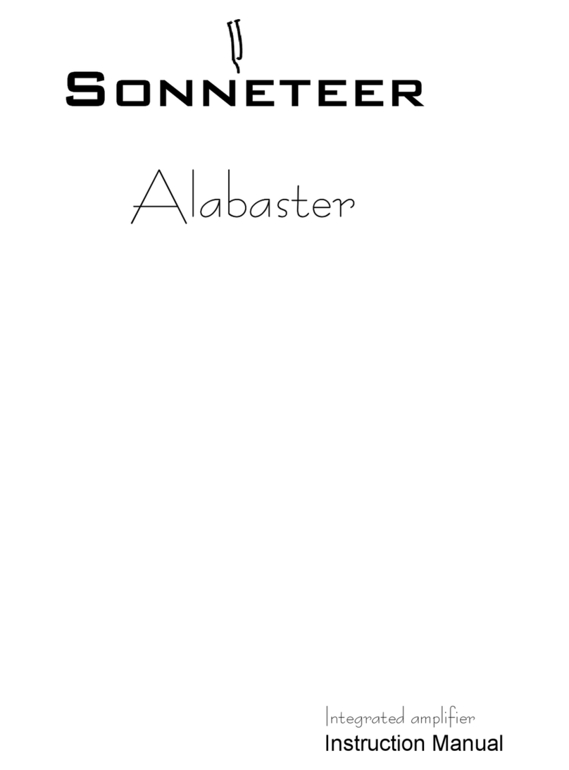 SONNETEER Alabaster instruction manual