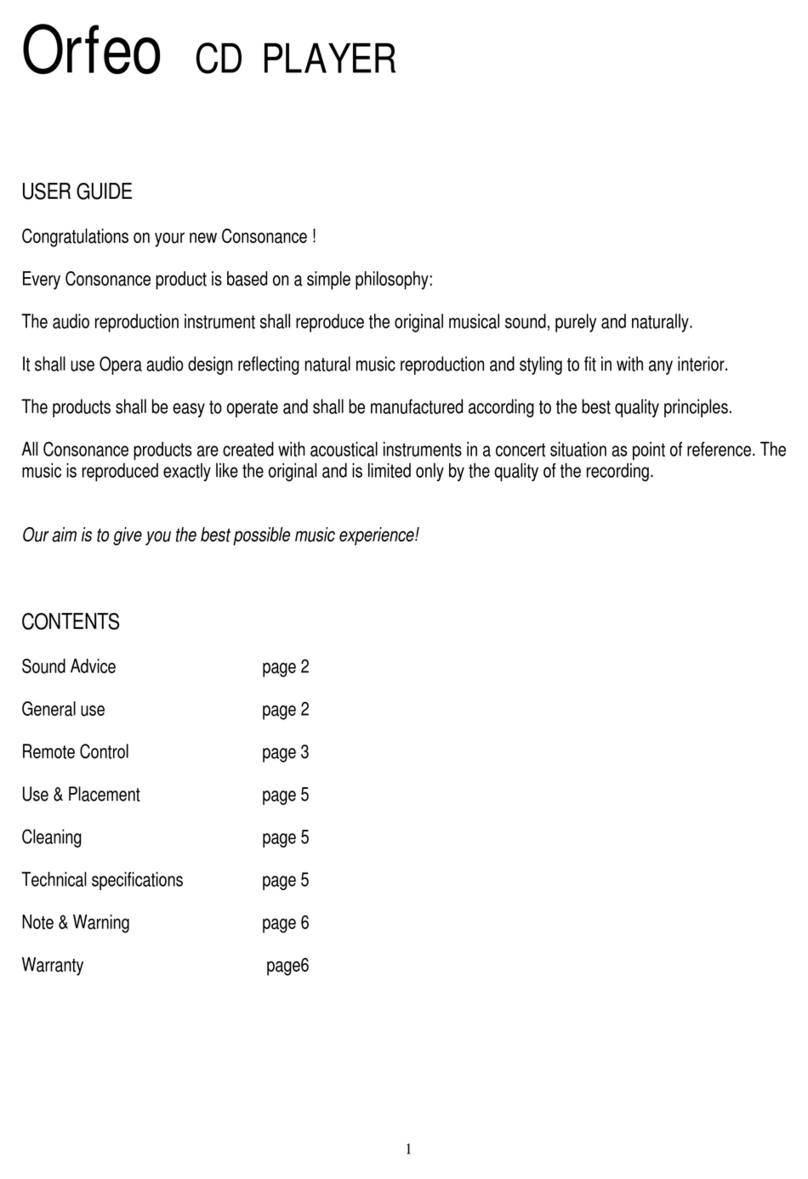 Consonance Consonance Orfeo user guide