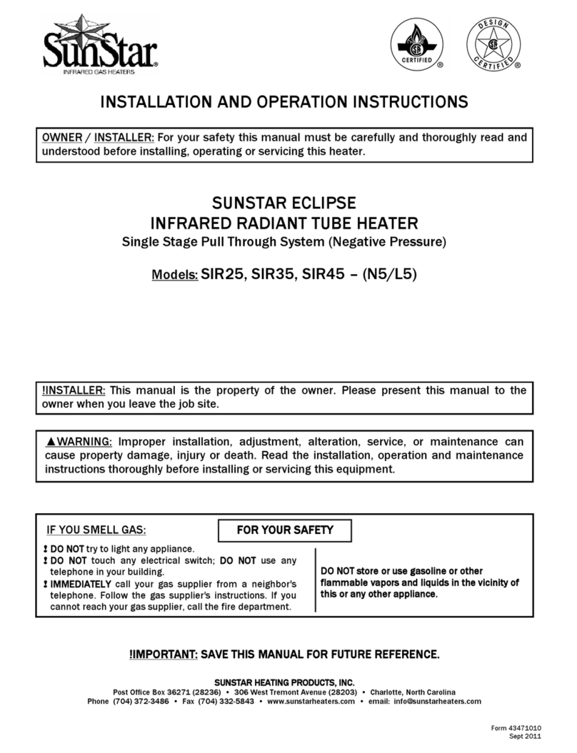 SunStar ECLIPSE SIR25 User manual