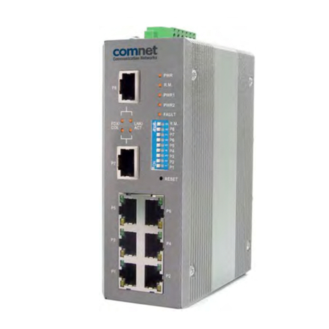 Comnet CWFE8MS/DIN User manual